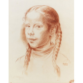 Portrait d'enfant fille