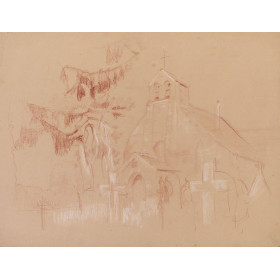 Église Saint-Lambert-et-Saint-Blaise et son cimetière à Saint-Lambert (Yvelines)