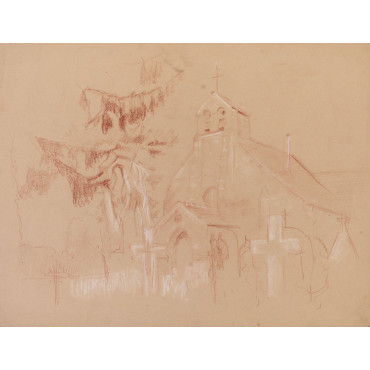 Église Saint-Lambert-et-Saint-Blaise et son cimetière à Saint-Lambert (Yvelines)