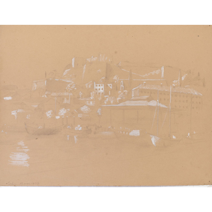 Paysage : forteresse de Corfou (Grèce)