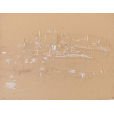 Paysage : forteresse de Corfou (Grèce)