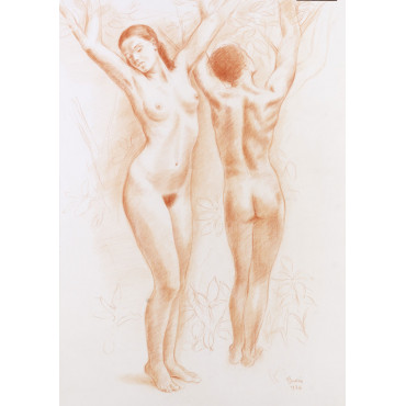 couple homme femme nus