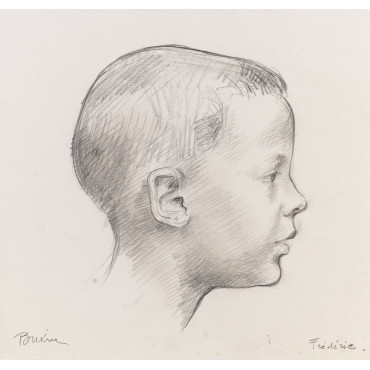 Portrait d'enfant profil
