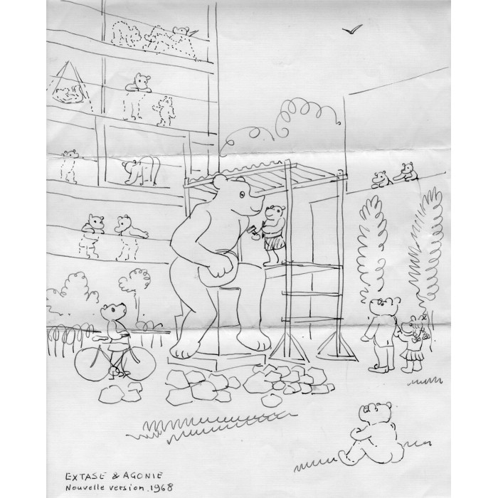 Illustration d'une lettre à son fils Frédéric