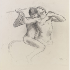 Sarcophage : Vallée de l'ombre de la mort : étude du centaure