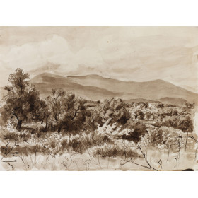 Paysage:les Courmettes vers du Clas