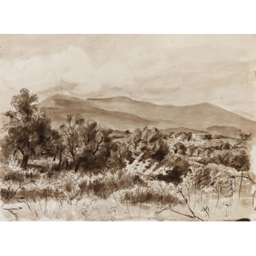 Paysage:les Courmettes vers du Clas