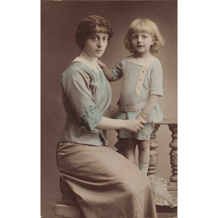 Portrait de Stephan avec sa mère