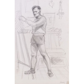 Autoportrait en pied