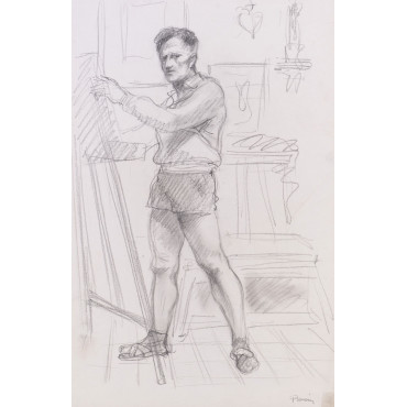 Autoportrait en pied