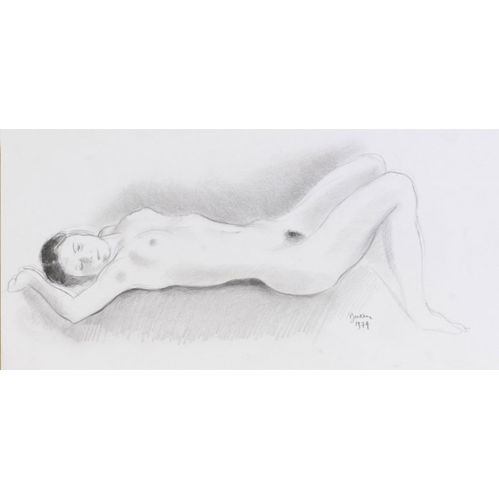Femme couchée