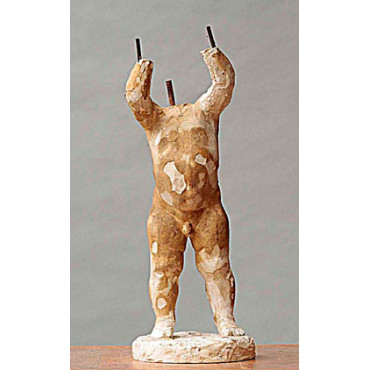 Enfant au coquillage ou Garçonnet levant les bras