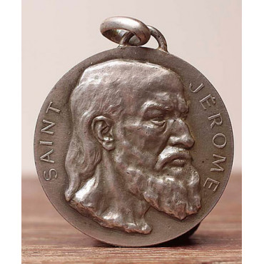 Médaille de Saint Jérôme, avec anneau