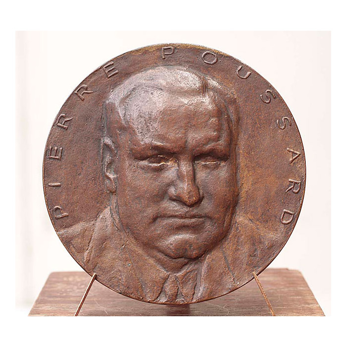 Médaille de Pierre Poussard