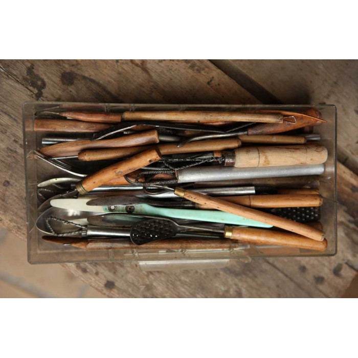 Outils de travail de la cire